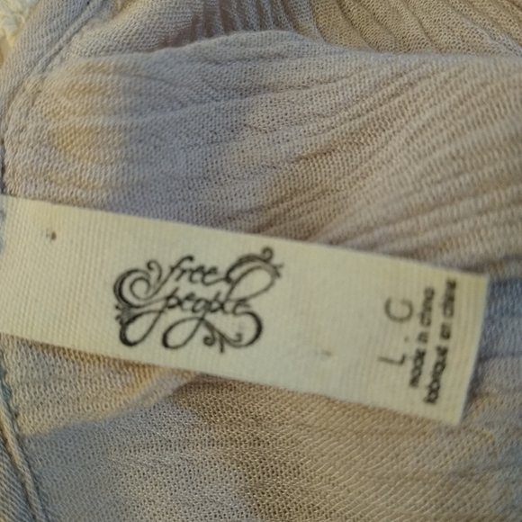 Free People Boho Coastal Cowgirl Tunic Top Blouse Shirt - Picture 8 of 8